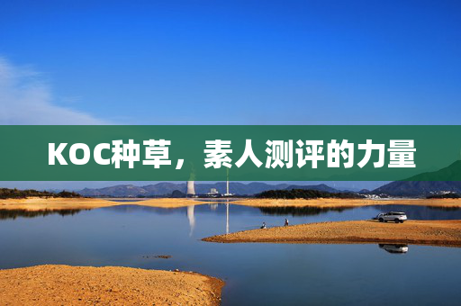 KOC种草，素人测评的力量