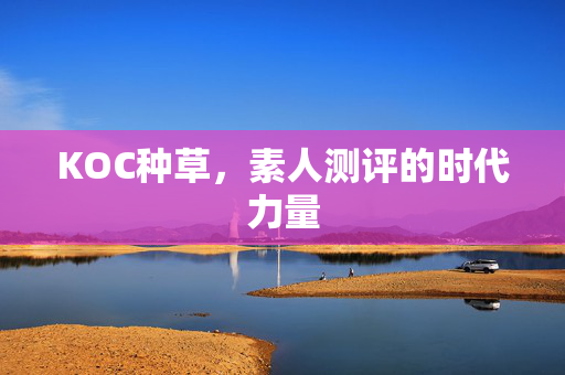 KOC种草，素人测评的时代力量